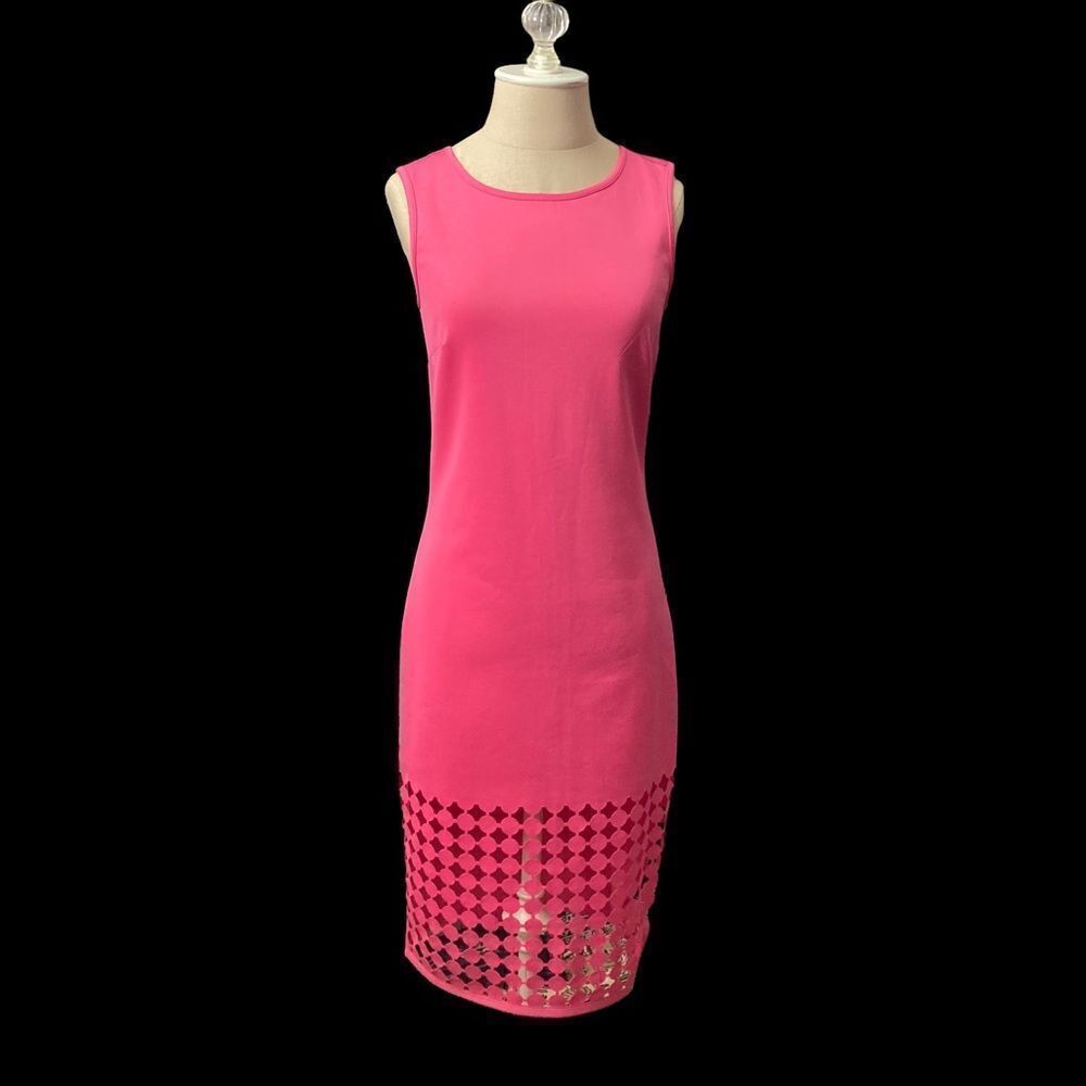 VOLUME ONE CORAL SLEEVELESS DRESS / SZ: M / NWT